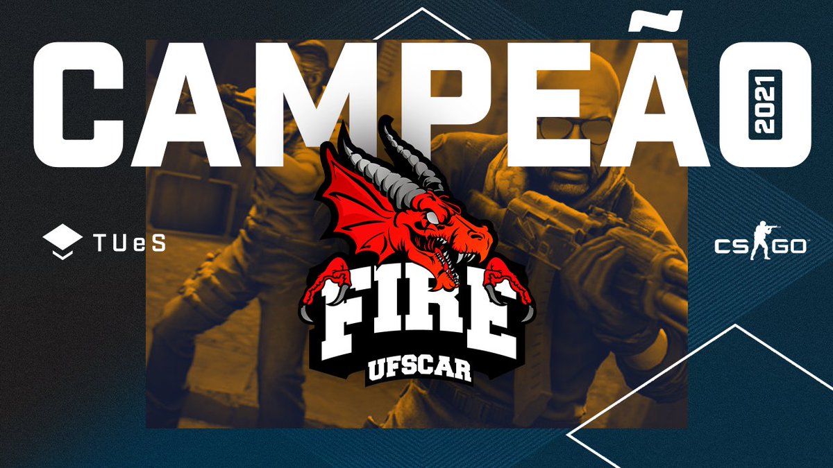 A <a href="/ufscarfire/">🔥 UFSCar FIRE 🔥</a> É A BRABA DO CS NO #TUeS!!! 🔥🔥

A equipe veio hoje provar para todo mundo que é a melhor universidade do Brasil no #CSGO!!

Parabéns aos jogadores e a equipe pela vitória! 🧡🧡
