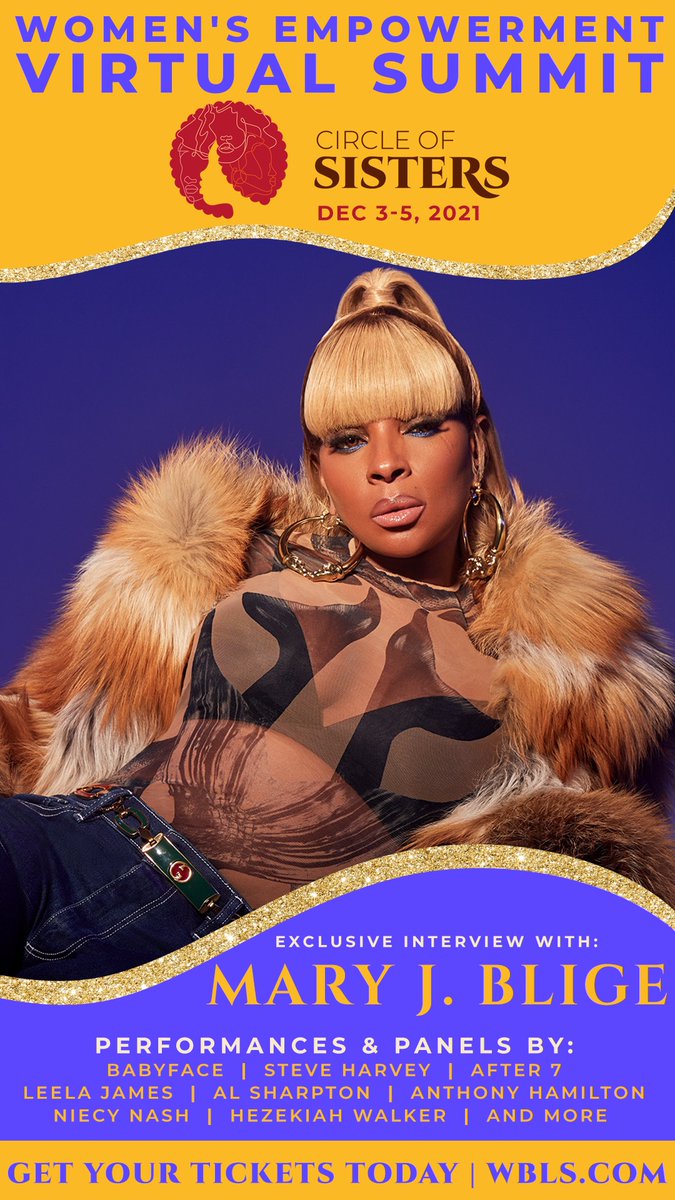 Did y’all catch <a href="/DejaVuSpeaks/">Deja Vu</a> one-on-one chat with <a href="/maryjblige/">Mary J. Blige</a> at #WBLSCircleofSisters? If not, you can watch it again? Tickets 🎫 are still available on WBLS.com