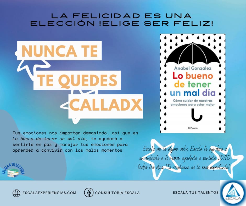 Escala_Exp's tweet photo. ESCALA tu lectura! 📔:
#CuidaEseCoco leyendo sobre temas de auto cuidado y estrategias para afrontar las adversidades de tu día a día. 

Nos importas mucho, por eso, las actividades culturales de @CdmxPilares son una alternativa excelente para ampliar tu perspectiva✨ https://t.co/m1Yi4mgfFr