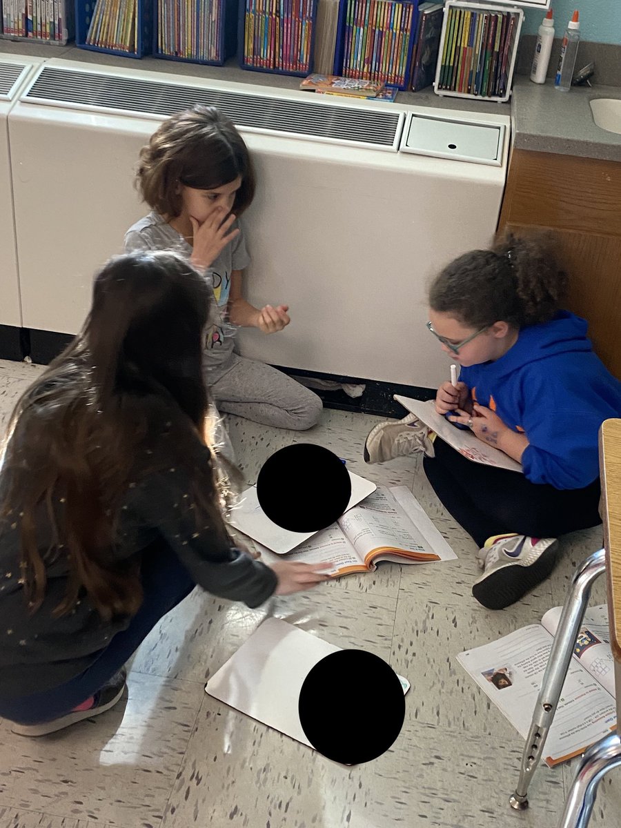 katherinecleary's tweet photo. We combined a little Kagan (Placemat Consensus) with the game, ‘Stinky Feet’ for some subtraction fun! @KaganOnline @NatcherElem #TheGiggles #TheLearning #TheTeamwork 💙 @teachingwithmsf https://t.co/48m7QB6G9x