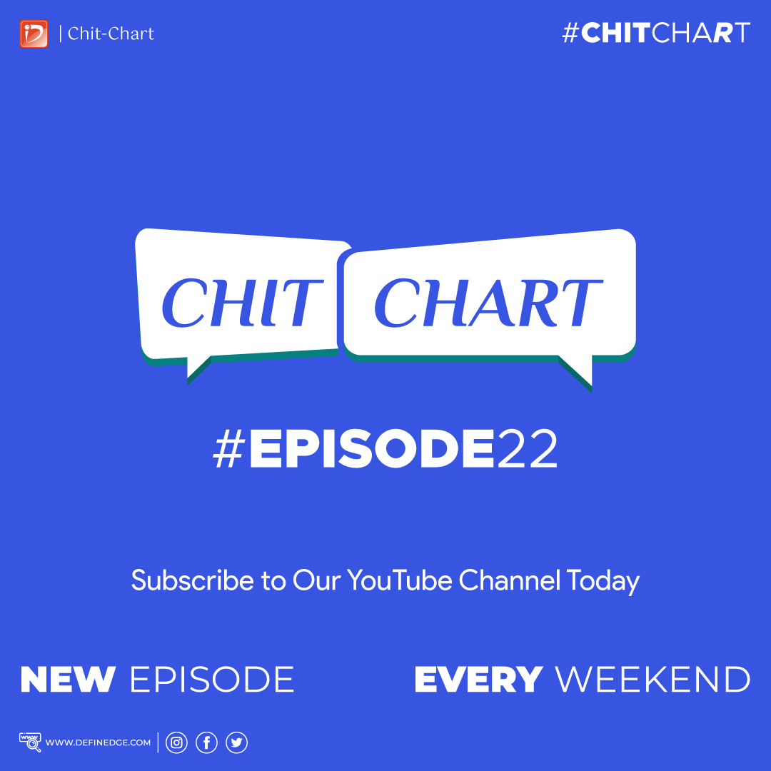 Definedge's tweet photo. Stay tuned for #Episode22 of #ChitChaRt with @Definedge.
What happened in the week gone by & What to expect in the next.
#TradePoint #OPSTRA #NoiselessTrader #StockMarket #Definedge https://t.co/L3INcoMFWt