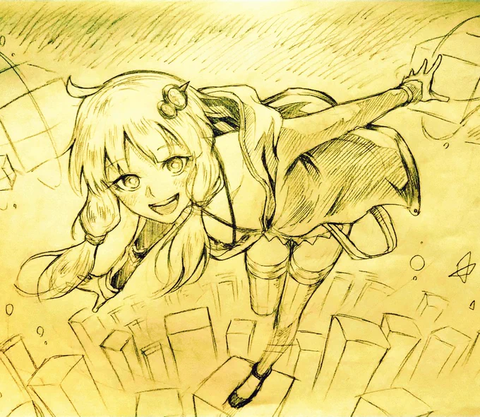 落描き結月ゆかり 