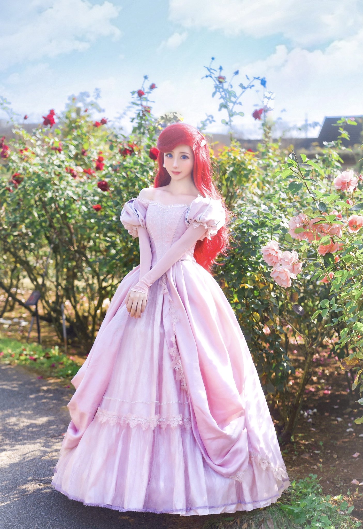 アリエル仮装衣装。 FFuaK9iVEAE7Mn2.jpg:large