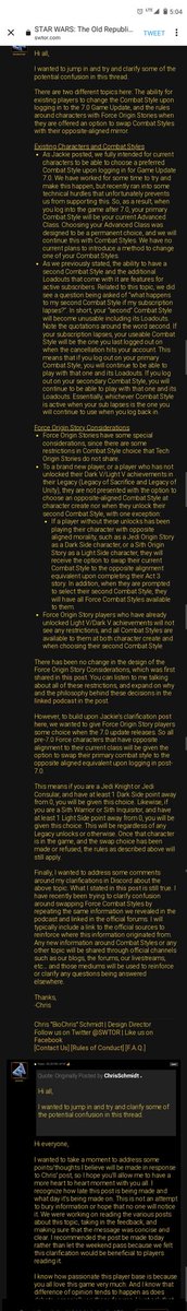 swtor story order 5.0
