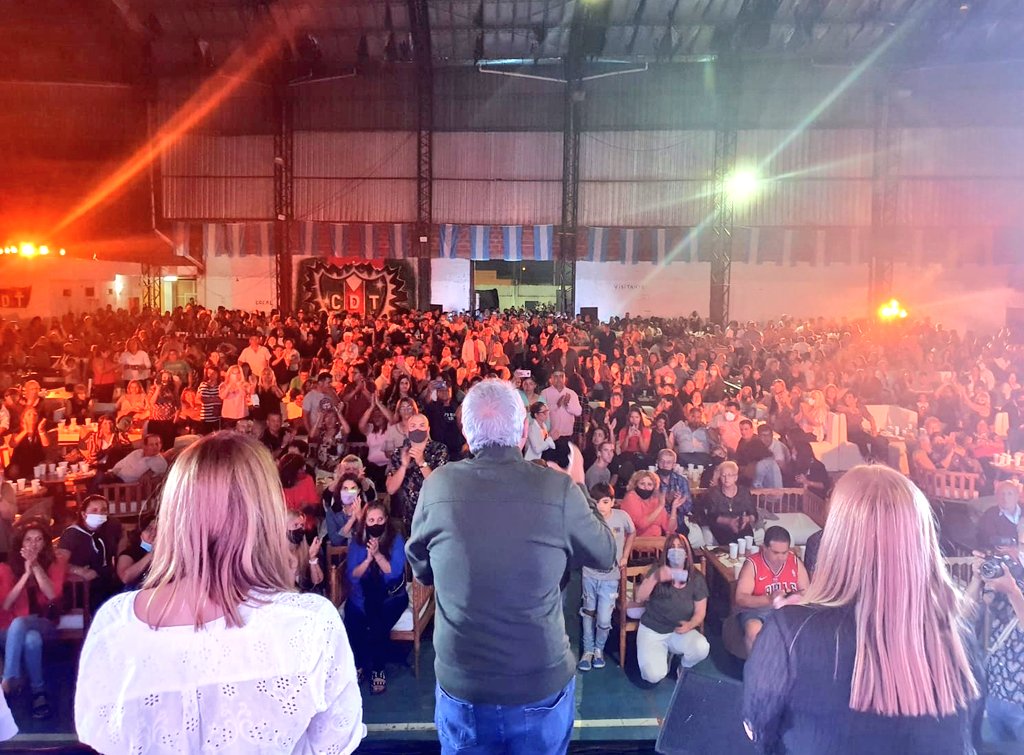 ZamoraJulio's tweet photo. ¡GRACIAS!
Hoy realizamos un encuentro para celebrar la militancia y la lucha por un mundo más justo. Seguiremos trabajando unidos, con @alferdez, @CFKArgentina, @Kicillofok y @magariovero, para fortalecer @Todos_Tigre y seguir mejorando la vida del pueblo tigrense. https://t.co/T7SIssSfvZ