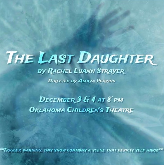 RLStrayerWrites's tweet photo. Tonight is the opening performance of THE LAST DAUGHTER directed by @amayaperkins_ for @OutoftheBoxOCU! I wish I could be there to see this fabulous cast. Sending all the love &amp; good wishes.😘 #FoundOnNPX #newplay #playwright #playwrightlife #writerslife #theatrelife #theatre https://t.co/RCrjbFwAGk