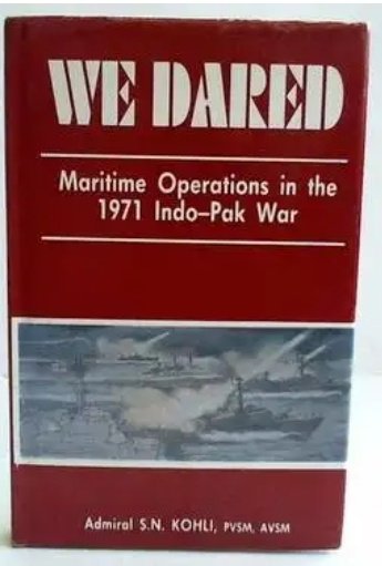 mananbhattnavy's tweet photo. Navy day reading list: 1. Operation X (A masterpiece) by Capt MNR Samant and @SandeepUnnithan
(Wish list as d following books are unavailable)
2.We Dared by Adm SN Kohli
3.25 Missile Boat Squadron by CMDE Vijay Jerath
#NavyDay2021
#OpTrident #OpPython #OpX https://t.co/j3tPEEjZPz
