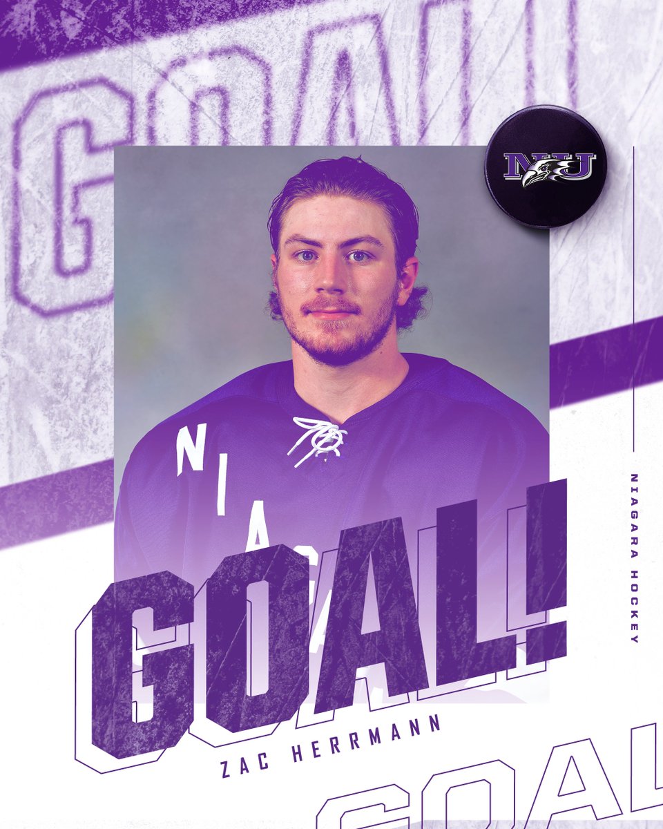 NiagaraMHKY's tweet photo. P2 - 10:38 | NIAGARA GOAL!!!!

Zac Hermmann gives the Purple and White a 2-1 lead halfway through the second period! 

#Uncommon https://t.co/sNbWvNJsmf