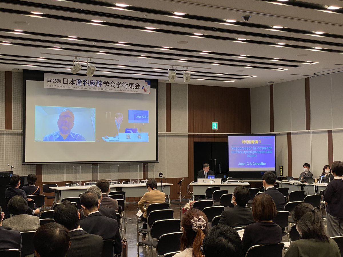 日本産科麻酔学会JSOAP広報委員会 (@jsoap_ipr) on Twitter photo An excellent discussion of norepinephrine infusion versus bolus for maintaining maternal blood pressure!!
<a href="/josecarvalhoyyz/">jose carvalho</a>
#JSOAP21 #産科麻酔 #OBAnesth <a href="/JSOAP_IPR/">日本産科麻酔学会JSOAP広報委員会</a> An excellent discussion of norepinephrine infusion versus bolus for maintaining maternal blood pressure!!
<a href="/josecarvalhoyyz/">jose carvalho</a>
#JSOAP21 #産科麻酔 #OBAnesth <a href="/JSOAP_IPR/">日本産科麻酔学会JSOAP広報委員会</a>