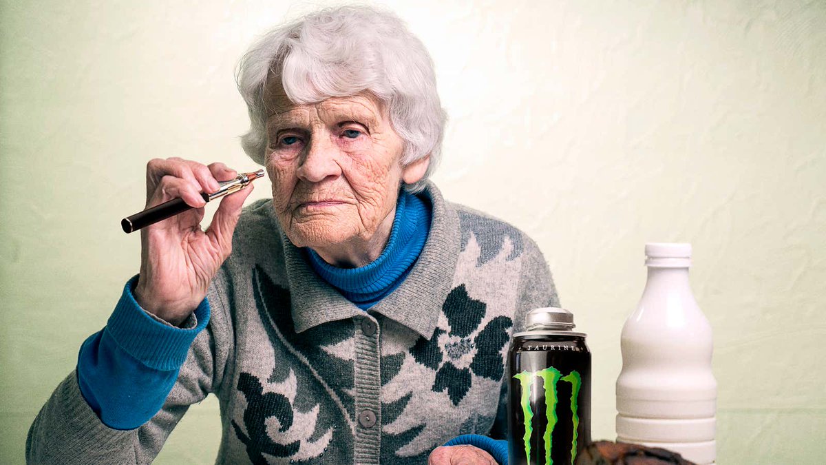 Field Of Demography Collapses After 92-Year-Old Woman Buys Monster Energy Drink And Sweet Fusion Vape Juice bit.ly/3xPtLcg
