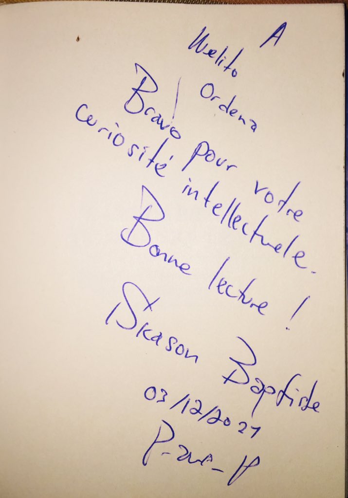 ordena_welito's tweet photo. La journée du livre 📚, à #ISNAC, a été émaillée de pensées positives. Cette rencontre fructueuse est marquée d’une pierre blanche.

Toutes mes félicitations à @SkasonBaptiste  @NazaireNazario , Christelle Monfiston, Pascéus Juvenky Saint Fleur. https://t.co/d0U6moZhs3
