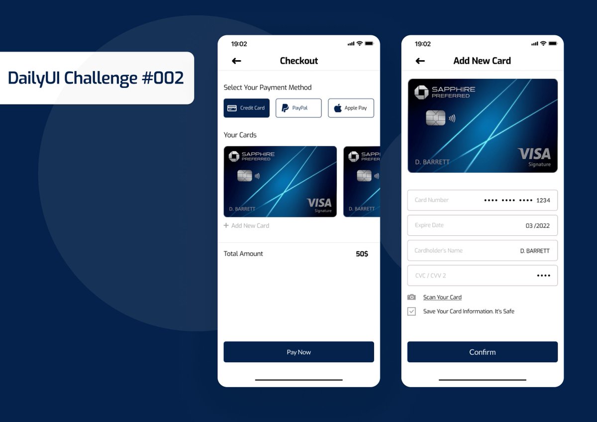 lailaa1_'s tweet photo. #DailyUI 
Day 002: Credit Card Checkout
Behance: https://t.co/jARlQrATOo
Dribbble: https://t.co/e7ZSu5uG4a https://t.co/vt5dHRymcN