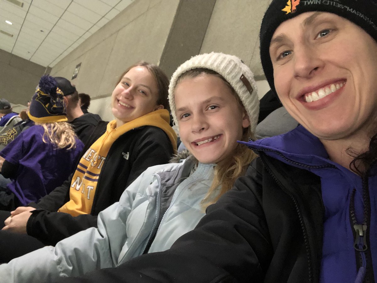 Enjoying the annual road trip to watch the Mavericks! Section 315, Row G, Seat 8. #grinnellmavericks #msualumni