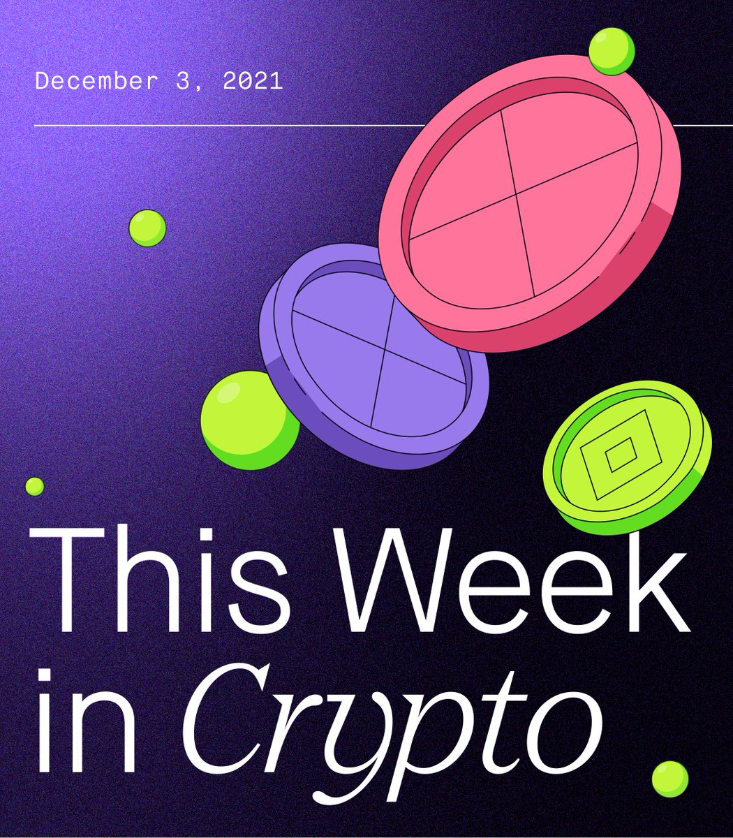 RobinhoodApp's tweet photo. What happened #ThisWeekInCrypto? @MicroStrategy buys even more #BTC 🤲💎, Thailand attracts crypto tourists 🏖,  and @AMCTheatres slings out 86,000 NFTs for #SpiderManNoWayHome 🕷. https://t.co/hnN30gRrIJ