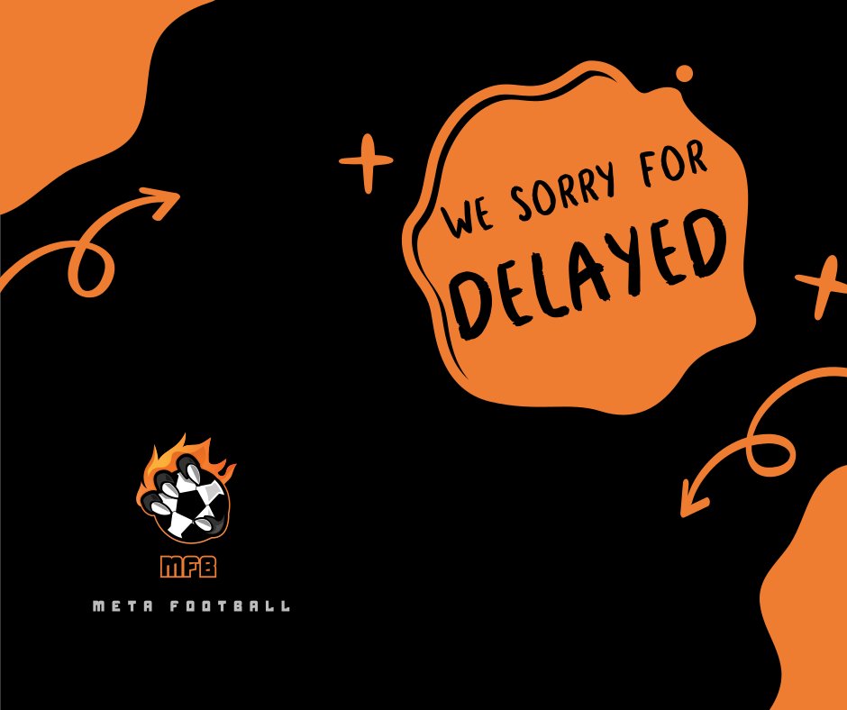 FootballMeta_c's tweet photo. Dear all,

Due to some procedural issues, the #MFB is not yet able to list pancakeswap. Our team is in the process of perfecting it.
#Sorry for this delay!

Thanks for your support! https://t.co/ViSK0EIOnH