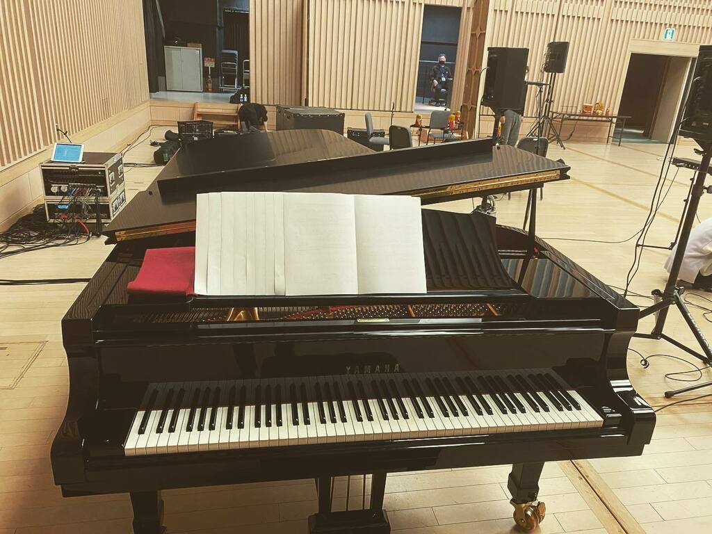 tdske's tweet photo. 鍵盤の手触りが、なんだろう落ち着きます。
#今日のピアノ
#高松サンポートホール #第2小ホール#YAMAHA #CFIII https://t.co/91keH8fQlO