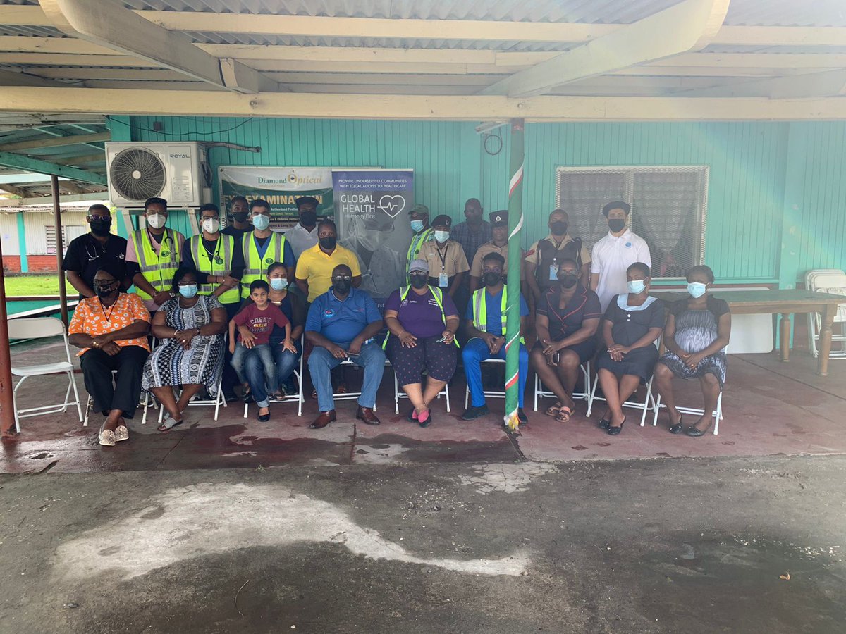 HFGuyana's tweet photo. A Medical outreach was done in Georgetown at the Special Constabulary Headquarters. 86 people mostly police ranks and their families were looked after. Blood pressure and sugar test and also eye testing was done. #HumanityFirst #HFG #Wecareforothers https://t.co/XTCliw1h62