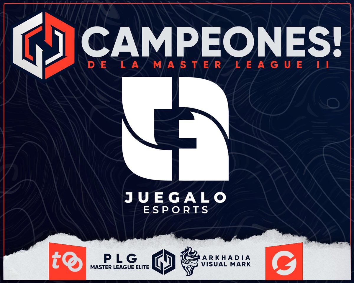 👑!LOS NUEVOS CAMPEONES DE PLG ES <a href="/JuegaloEsports/">Juegalo Esports</a>! 👑

Queremos felicitarlos como los nuevos campeones de la MASTER II, y desde ya les deseamos el mejor de los exitos en todos los futuros proyectos que tomen. 

!FELICIDADES!.