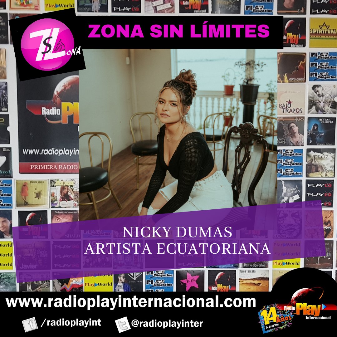 RadioPlayInter's tweet photo. 📣#Hoy en #ZonaSinLimites ▶️ Hoy compartimos con @nicky_dumas junto a @ferpauker (@fernandapauker) estrenamos oficialmente #TalVez.
#Reprisse domingo a las 15:00 hora #Ecuador🇪🇨.
Escuchanos por 📻 ➡️ https://t.co/xG8h4mWo2N
#estrenos #video #lanzamiento #nuevovideo #nuevo https://t.co/RSLwsOPoEk