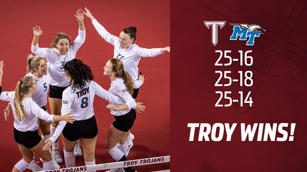 Moving on! See everyone tomorrow! 

#BuildTheEmpire | #OneTROY ⚔️🏐