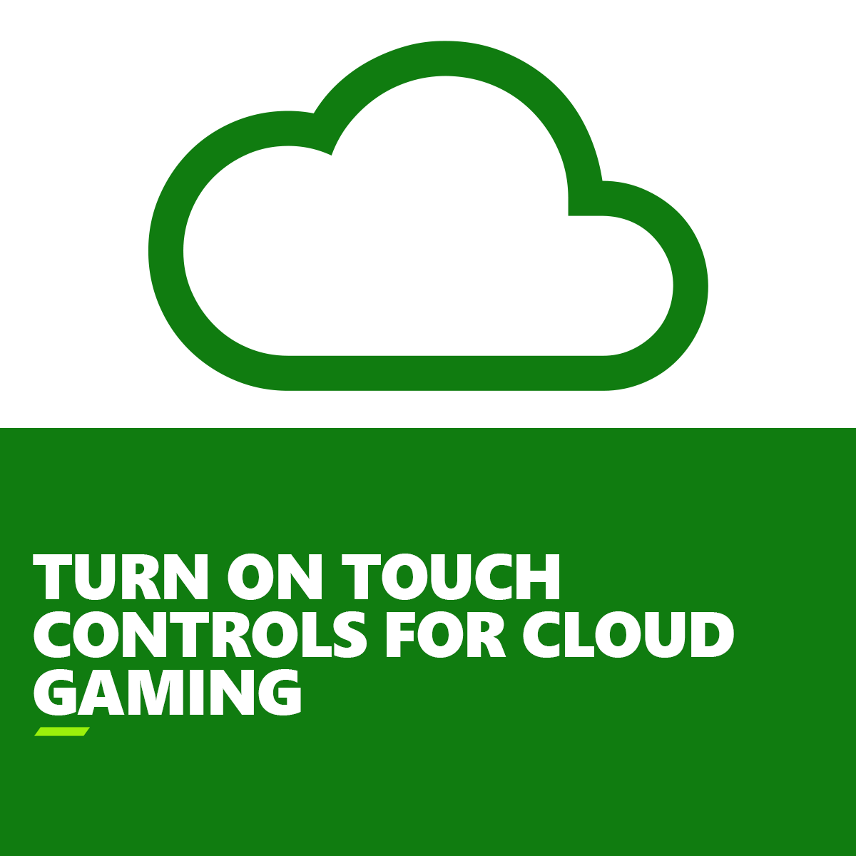 XBOXSupport's tweet photo. About 20% of Xbox Cloud Gaming players use touch controls exclusively. That's 1 in 5 gamers. 

Learn about using the controller-free way to enjoy cloud gaming: https://t.co/xBXXd0wpG0 https://t.co/s2e7O1f2RE