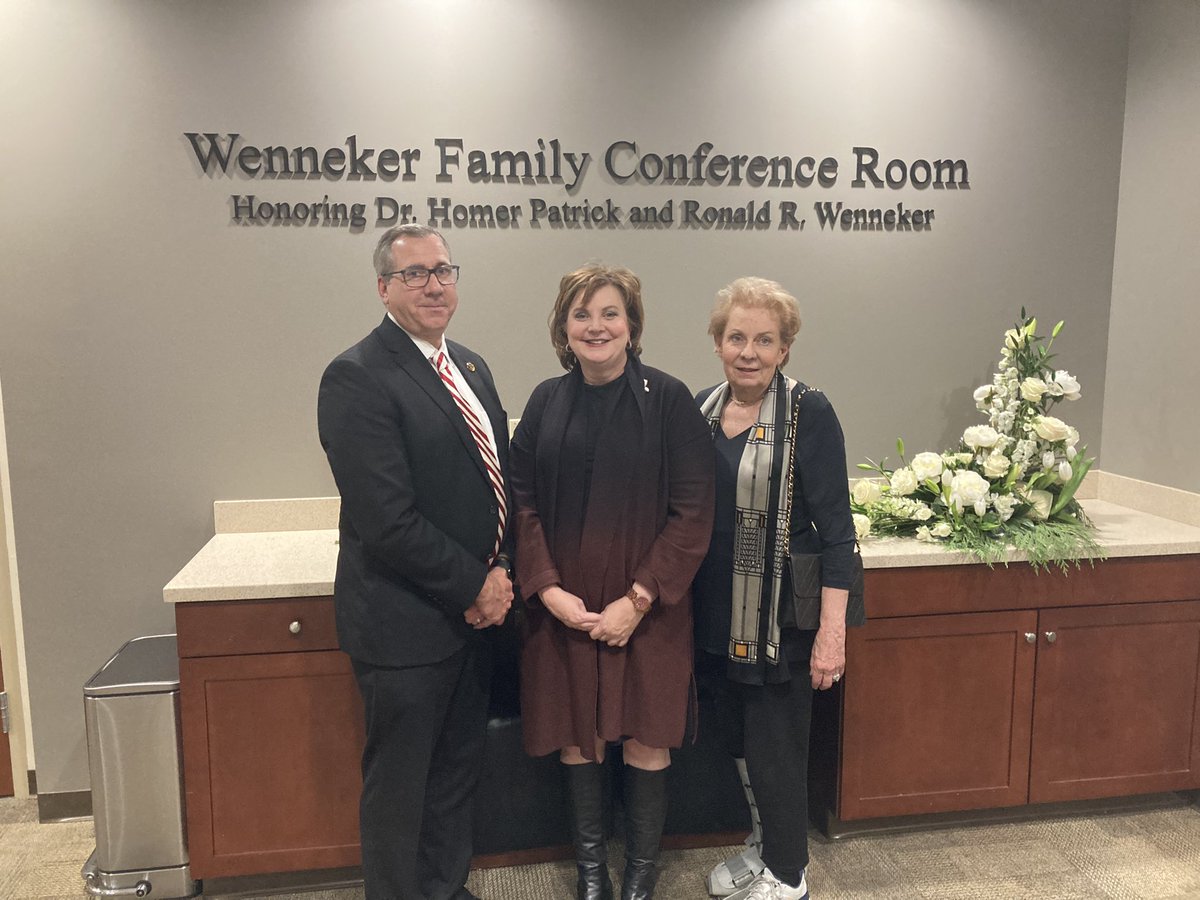 CAFNRDean's tweet photo. We are thrilled to celebrate “Generosity for Generations” with the naming of a conference room in honor of the Wenneker family today. Our thanks to Robin and Carolyn for inspiring and supporting us! https://t.co/OGsYA76GdP