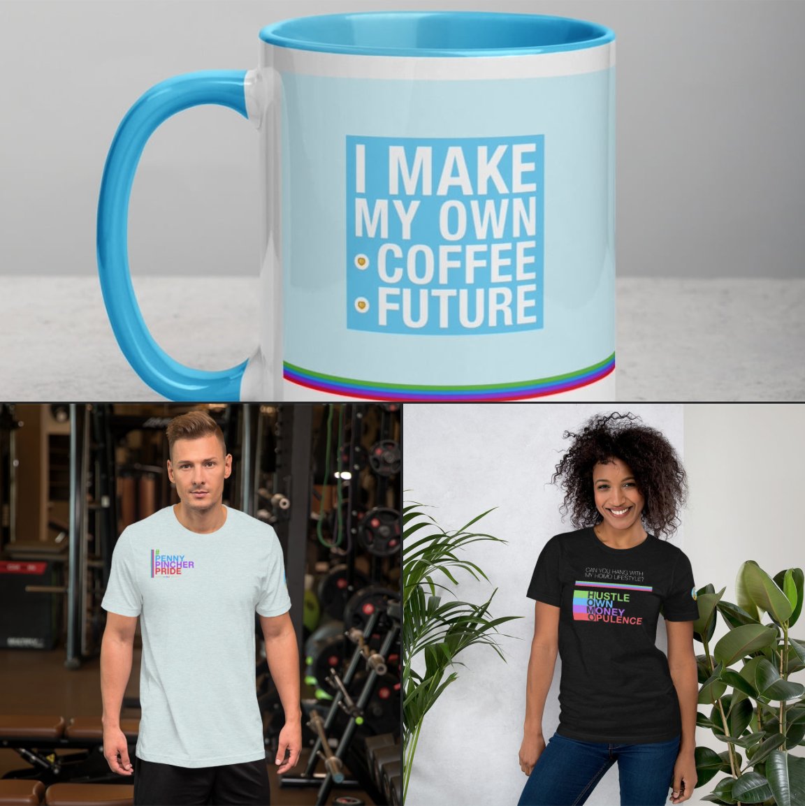 homo_money's tweet photo. Oh she done did it now! Girl went and set up an Etsy store! https://t.co/N2Ilsqt6Uq #firegear #fireshirts #financialindependence #pennypincherpride #firecoffeemug #choosefire #lgbt #lgbtfinance #lgbtpride #lgbtmoney https://t.co/k58gjktR5l