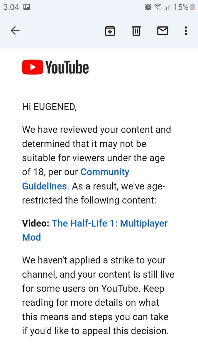 Damn. Really got that age restriction 😕 video was too epic