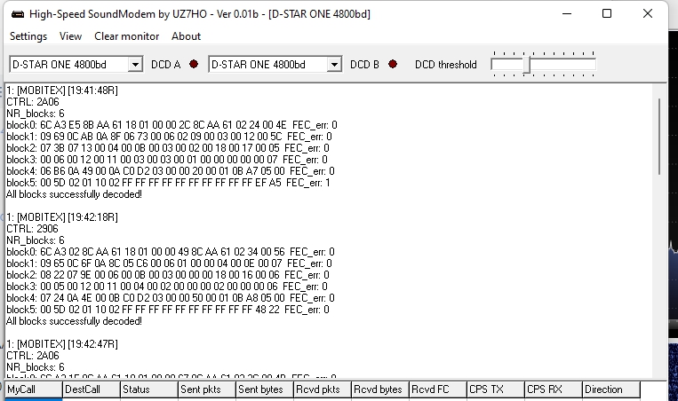 n6rfm's tweet image. JAISAT 4k8 Mobitex telemetry. RX EM12jw. 03-Dec-2021 2125Z from IQ replay.  #UZ7HO soundmodem, @Airspy, #sdrconsole.