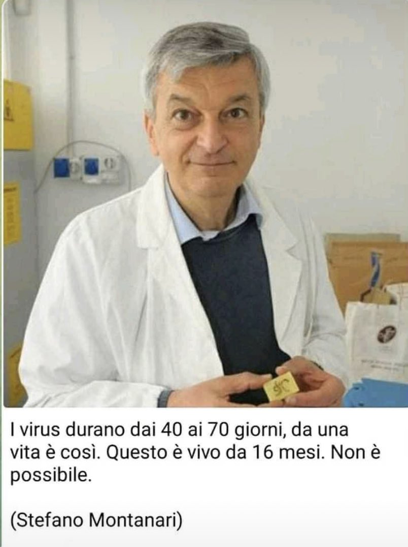 Stefano Berto, PhD on X: "Stefano Montanari è un nanopatologo. La nanopatologia è una branca della pseudoscienza creata da Antonietta Gatti e Stefano Montanari che utilizza strumenti avanzati (e.g. il microscopio elettronico)