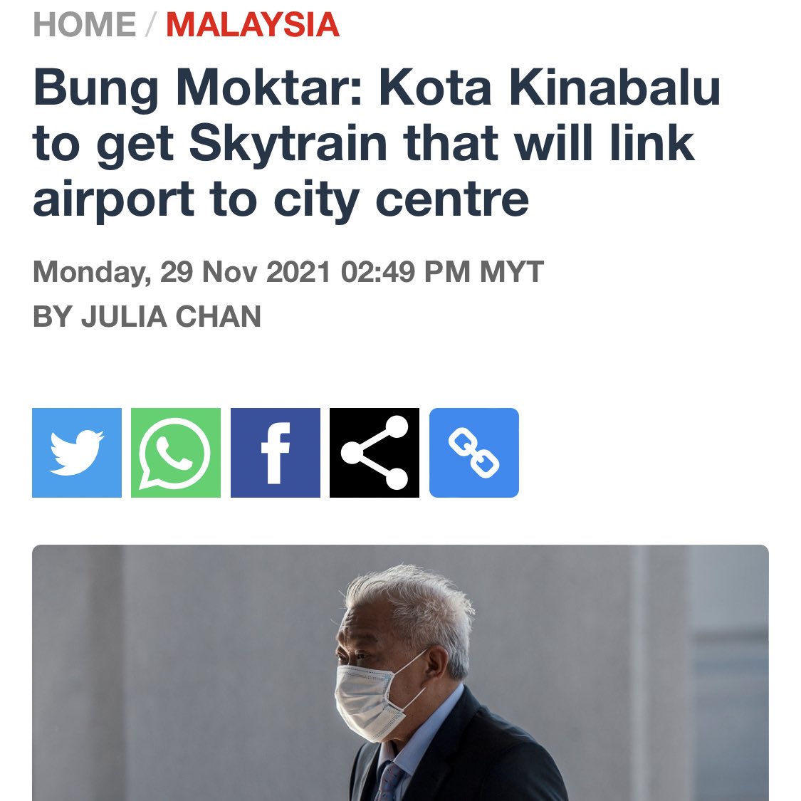 Rashidaaah's tweet photo. Question of the day: Skytrain in Sabah - how feasible it is?

Here are few of my insights on why the skytrain should not be implemented in Sabah YET, and of how we can better spend the RM2.4B in other aspects NOW.

A thread 🧵 https://t.co/Vb8dxbkmgb