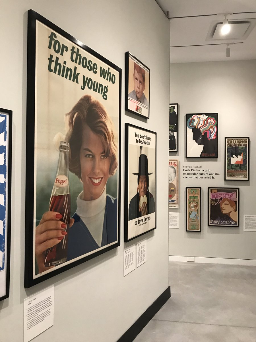 twebeck's tweet photo. A night with Push Pin Studios. #pushpinstudios #graphicdesign #typography #posterhousenyc #nyc https://t.co/obDnmIIr31