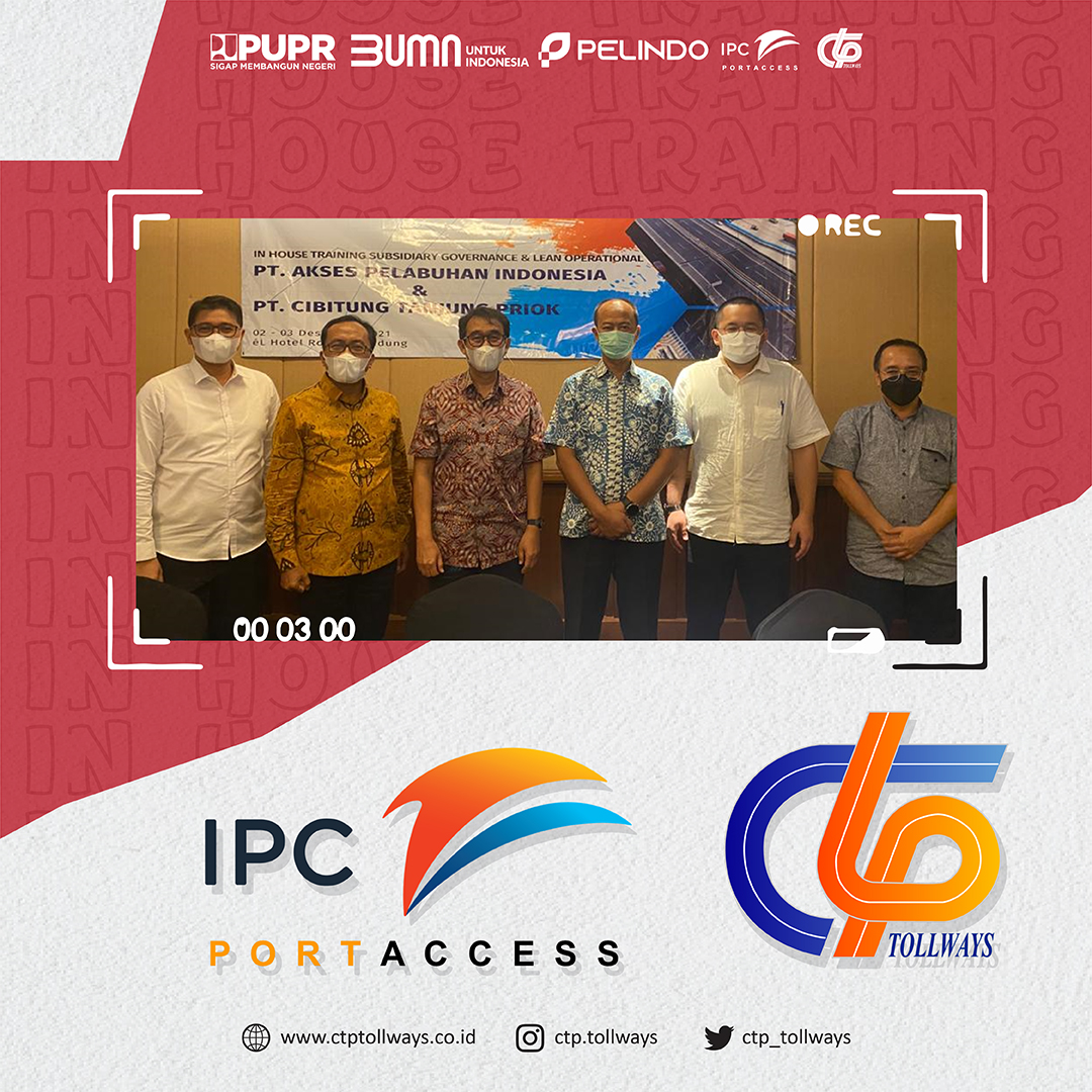 ctp_tollways's tweet photo. PT CTP Tollways bersama PT Akses Pelabuhan Indonesia mengadakan In House Training dengan Agenda, "Subsidiary Governance &amp; Lean Operation"

IHT ini bertujuan untuk penerapan Good Corporate Governance (GCG) di masing-masing Perusahaan. https://t.co/DsobSUcSdQ