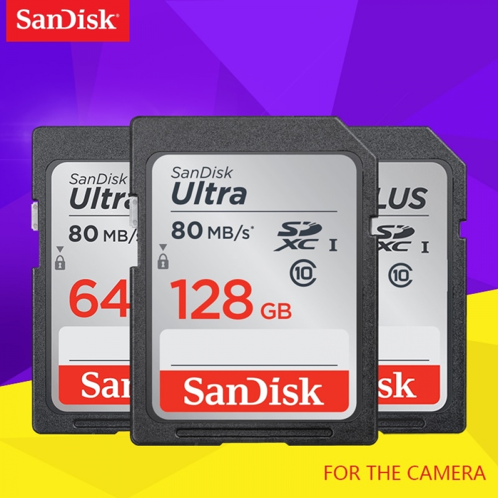 techmanics123's tweet photo. #tech|#electronics|#computers|#gadgets SanDisk Ultra Original SD card 8GB 16GB 32GB SDHC 64GB 128GB 256GB SDXC Class10 Memory Card C10 R80mb/s USH-1 Support for Camera https://t.co/Wk0uCgG8pV