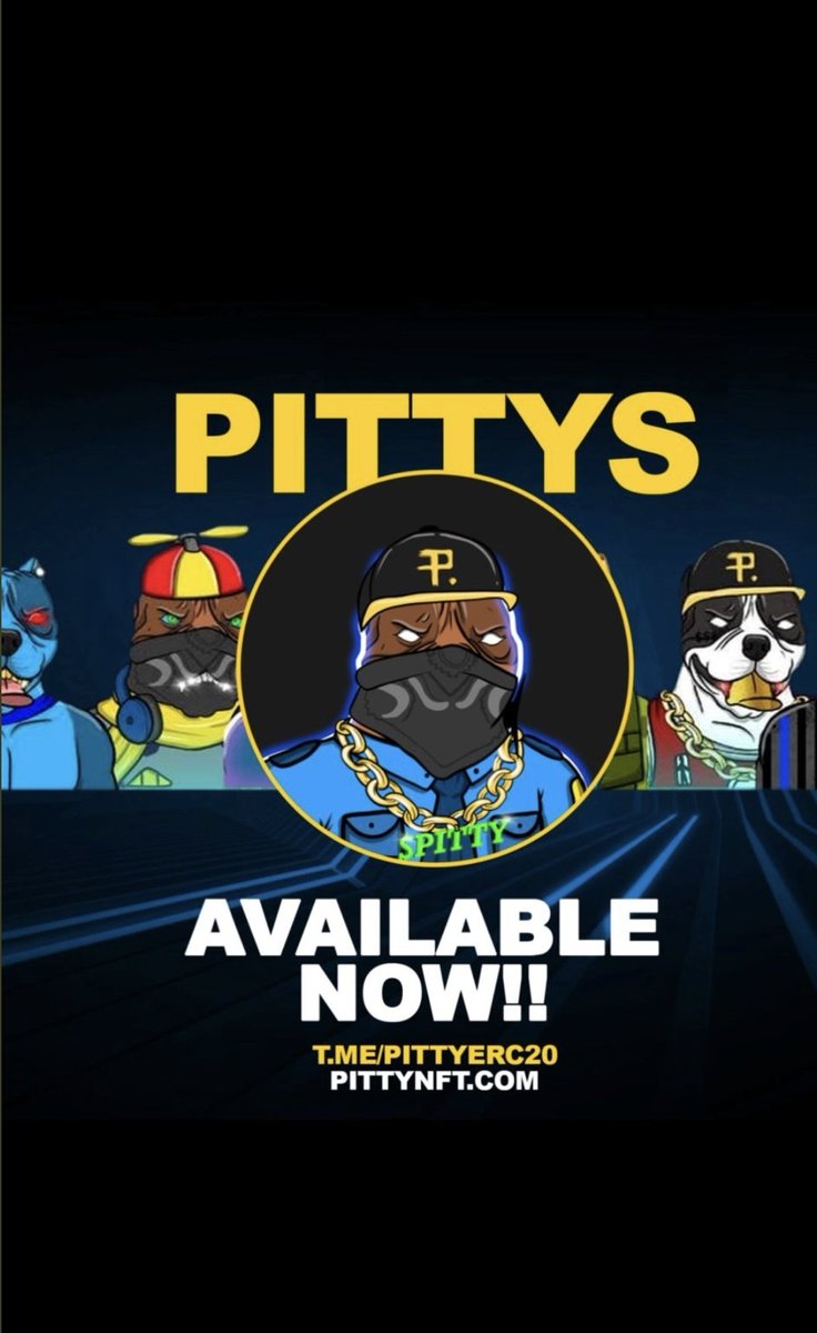PumMeUp's tweet photo. @Bybit_Official Add @PITTYS_1!
I will recommend #PITTYs to any just who wants growth and make good cash from #Crypto.
It fits perfectly in all markets and it's extremely bullish and a good coin to hodl.
#Buythedip https://t.co/FgJQWqLa16
