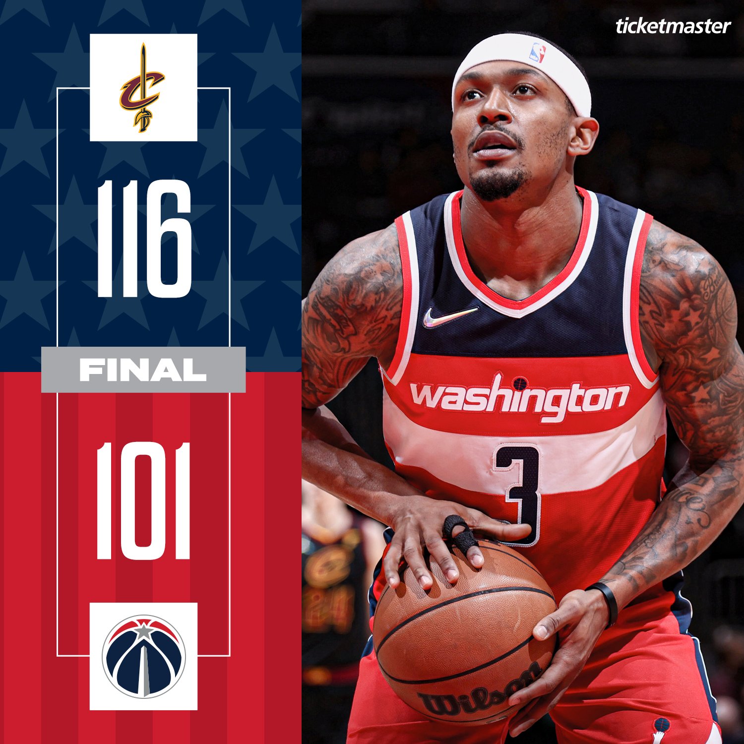 Washington Wizards on X: goodnight, D.C. fam 🤘  /  X