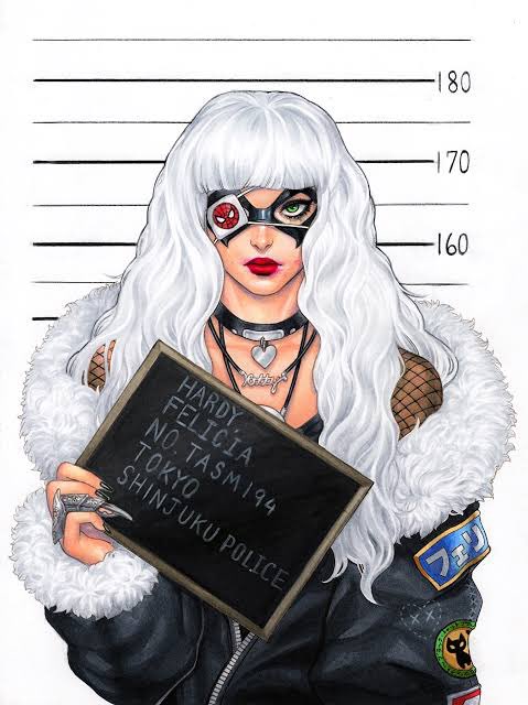 ericwjchen's tweet photo. Felicia Hardy aka Black Cat I’ve drawn through the years. She’s one of my favorite Spider-Man characters to illustrate. 

#comic #Marvel https://t.co/gdi2AeTKLi