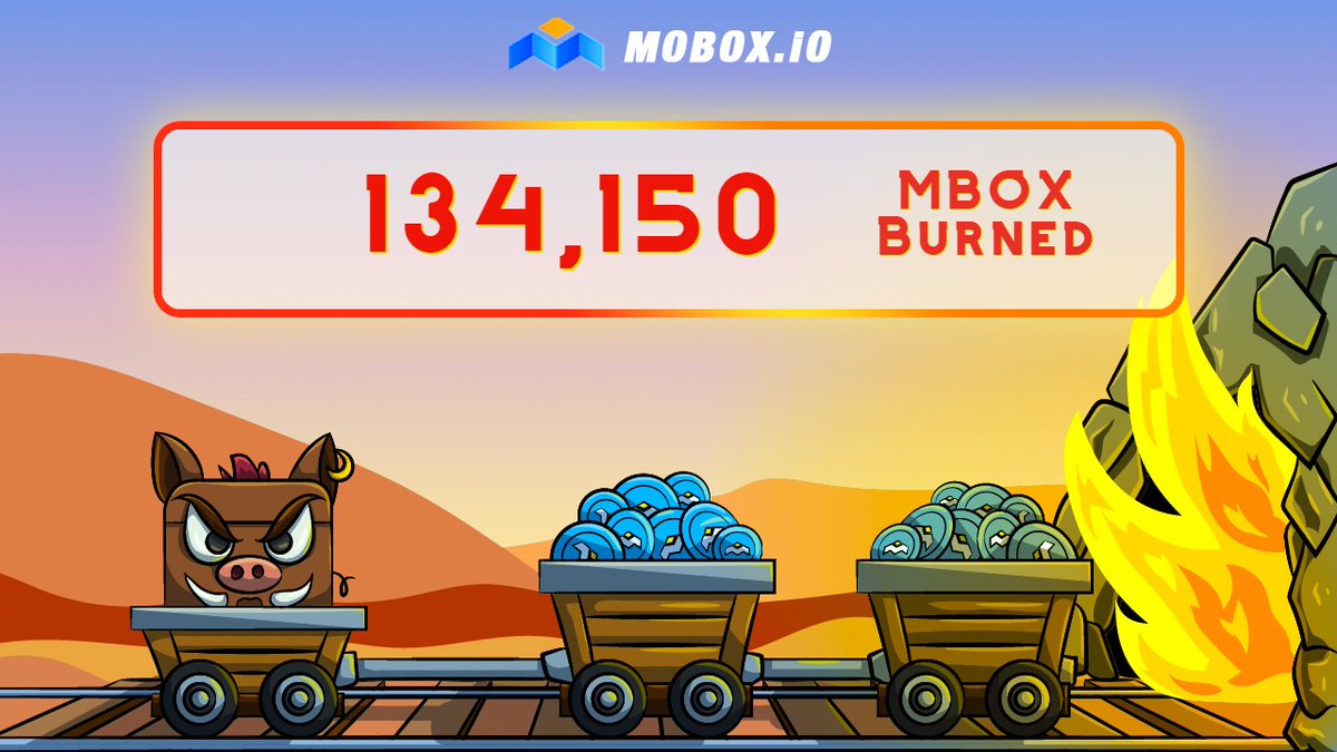 MOBOX_Official's tweet photo. 🔥MOBOXdate🔥

#MBOX burn has taken place!

We have burned 134,150 #MBOX

Equivalent to ~ 💲1,250,000 #BUSD 🤯

Proof of burn🔥:

https://t.co/plA9tSz0A9

Proof of burn🔥:

https://t.co/b956JpZCjB 

#BSC #BURN #MOBOX https://t.co/4YEh00KG8t