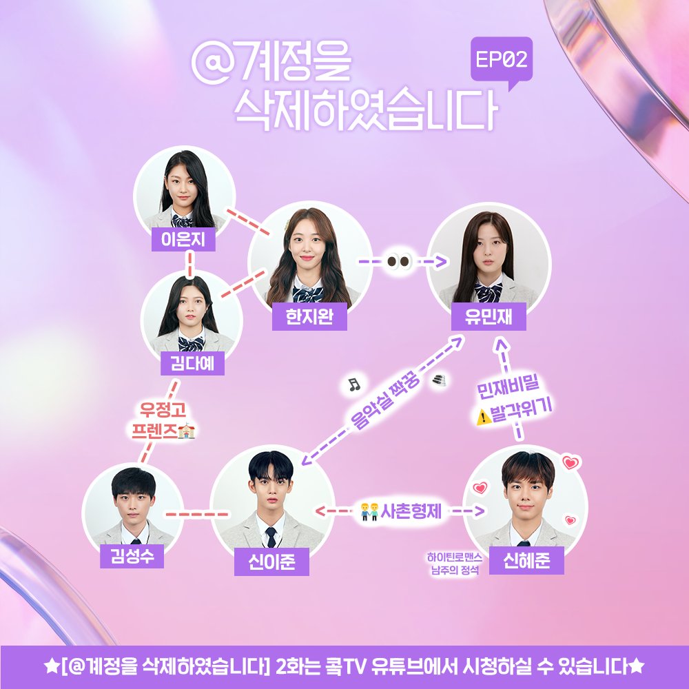 아직 #계정을삭제하였습니다 안 본 사람 있나요🥺? 🔗https://youtu.be/tXAjjNKcqL4 #계정을삭제하였습니다 #UserNotFound #신소현 #배진영 #한예지 #안세민...