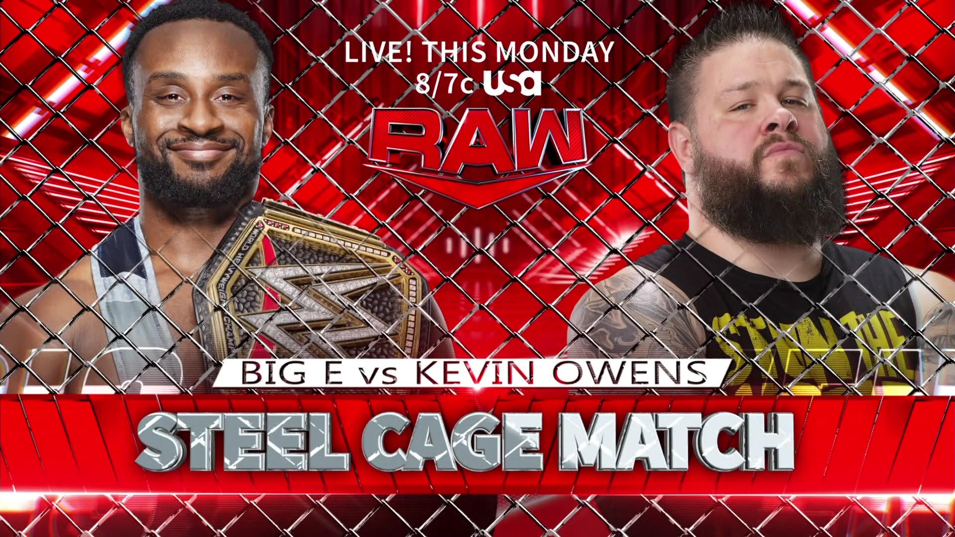 WWE Raw: Steel Cage Match And Miz TV Announced For December 6 Episode 1