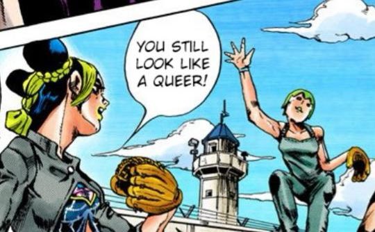 ConCon_Bullard's tweet photo. I can’t believe @netflix removed my two favorite lines from the #StoneOcean manga https://t.co/tDD8Xkbxi5
