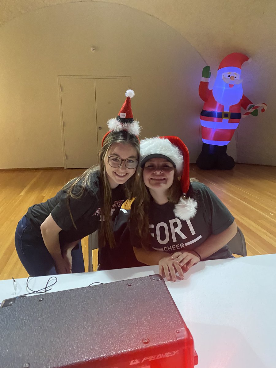 Having a blast at the Fort Scott Middle School Christmas dance! Thank you so much for having us!
