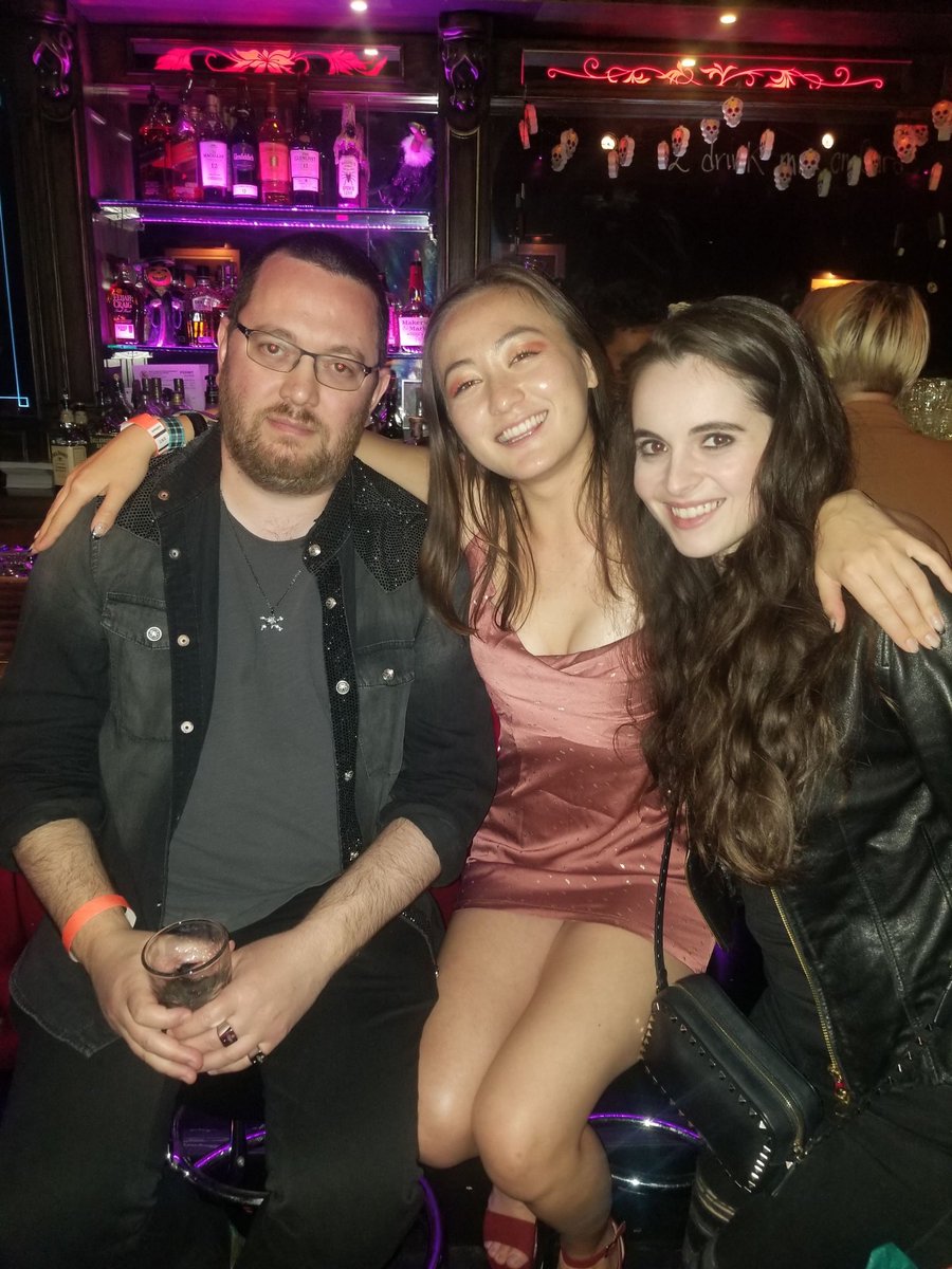 This is from our wrap party 🥰 ⁦<a href="/adamshermanfilm/">Adam Sherman</a>⁩ ⁦<a href="/VanessaMarano/">Vanessa Marano</a>⁩ #ThisGamesCalledMurder