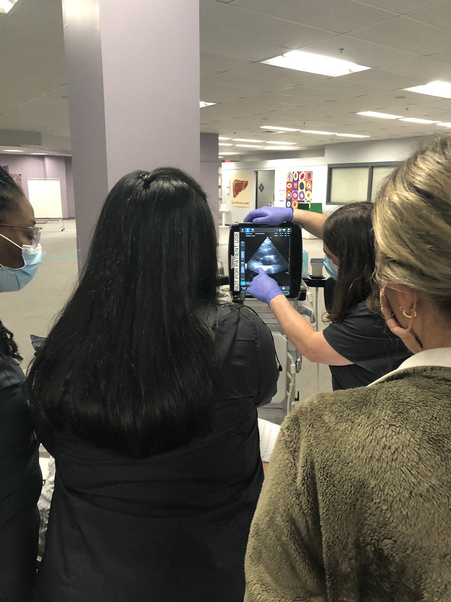 EMIG_BSOM's tweet photo. What a great Friday night spent learning about point of care ultrasound #POCUS with Dr. Fender and amazing @ECUEMRes https://t.co/jzF7J11yS1