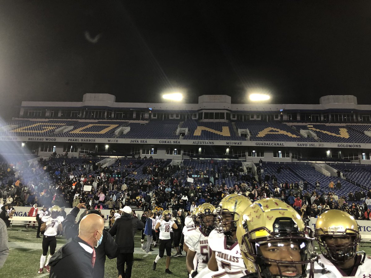 We did it! Your very own Frederick Douglass High School Football Team won the Class 2A State Championship. Thank you @drmonicaceo for presenting us with the Championship trophy.<a href="/FDHSEagles/">Frederick Douglass</a> <a href="/FDHSEagles/">Frederick Douglass</a> <a href="/pgcps/">PGCPS</a>
