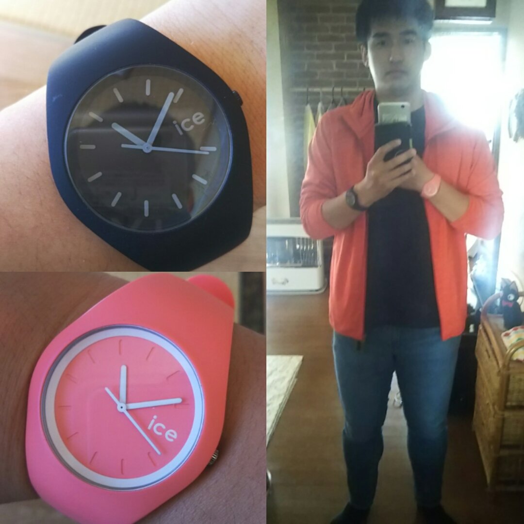 Hayato Today S Ice Watch Is Phantom Of Ice Colour And Salmon Rose Of Candy And Today S Uniqlo Coordinate Icewatch アイスウォッチ Phantom Salmonrose ファントム サーモンローズ Uniqlo Uniqloコーデ ユニクロ ユニクロコーデ T