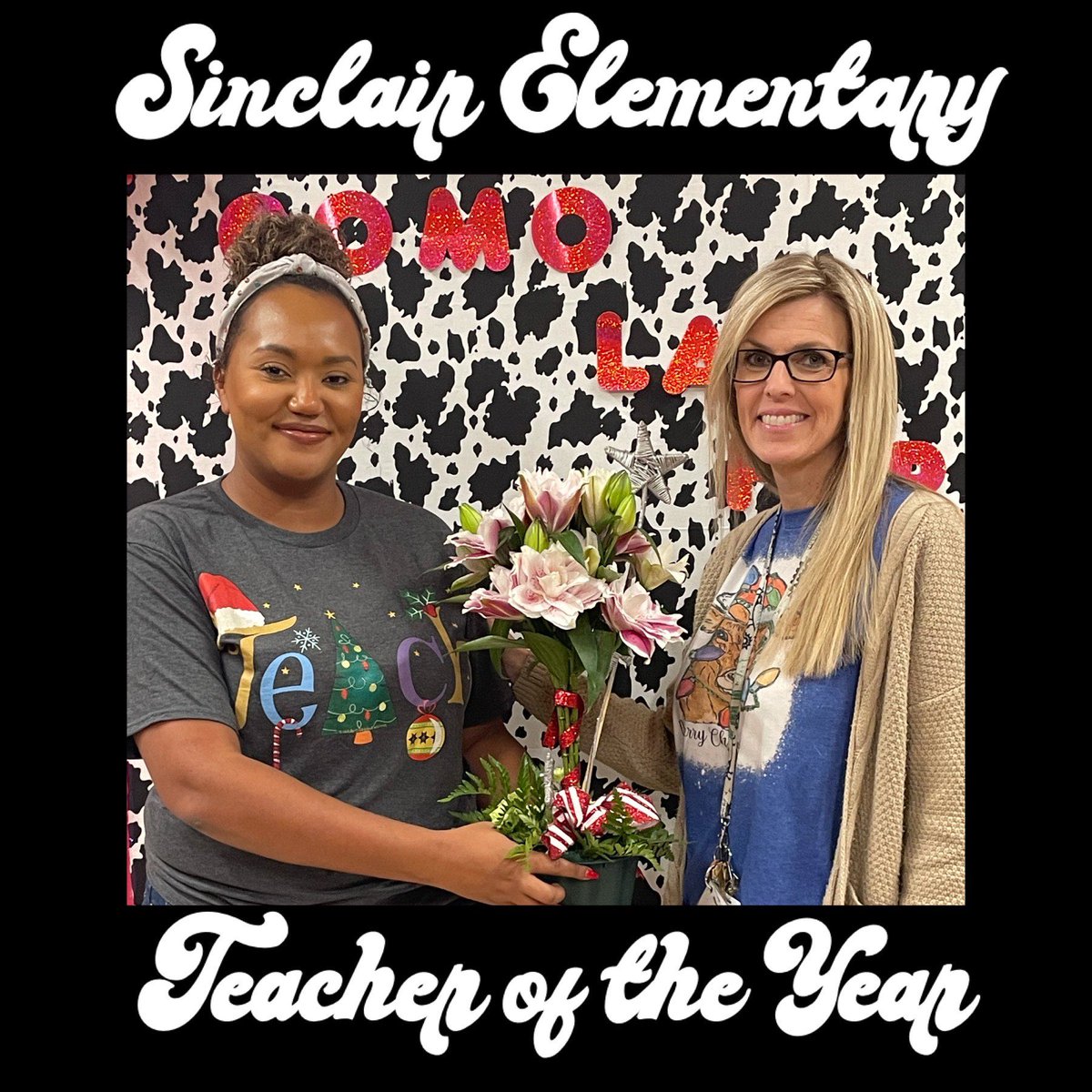 We want to congratulate Mrs. Robles for being Sinclair’s 2021-2022 Teacher of the Year! You ROCK! <a href="/ECISDtweets/">East Central ISD</a> <a href="/MrsRobles3/">Mrs. Robles</a> <a href="/staceysanders78/">Stacey Johnston</a>