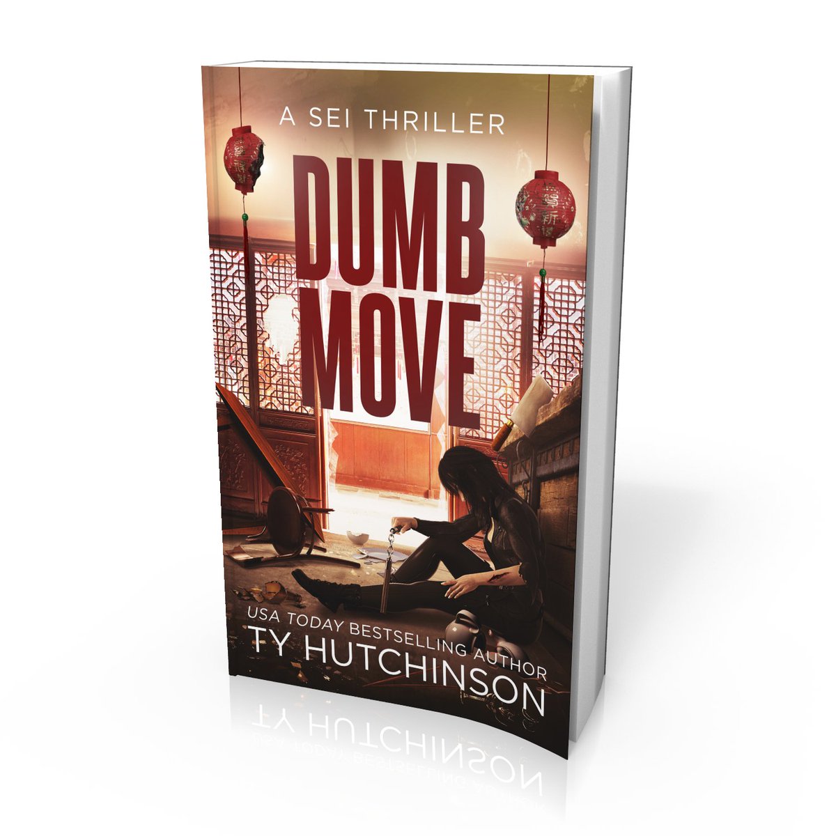 Latersbra's tweet image. New Release: Dumb Move. Sei Thriller #6. When you have a week to save your life, you get off your butt real quick. tyhutchinson.com/dumb-move-land…