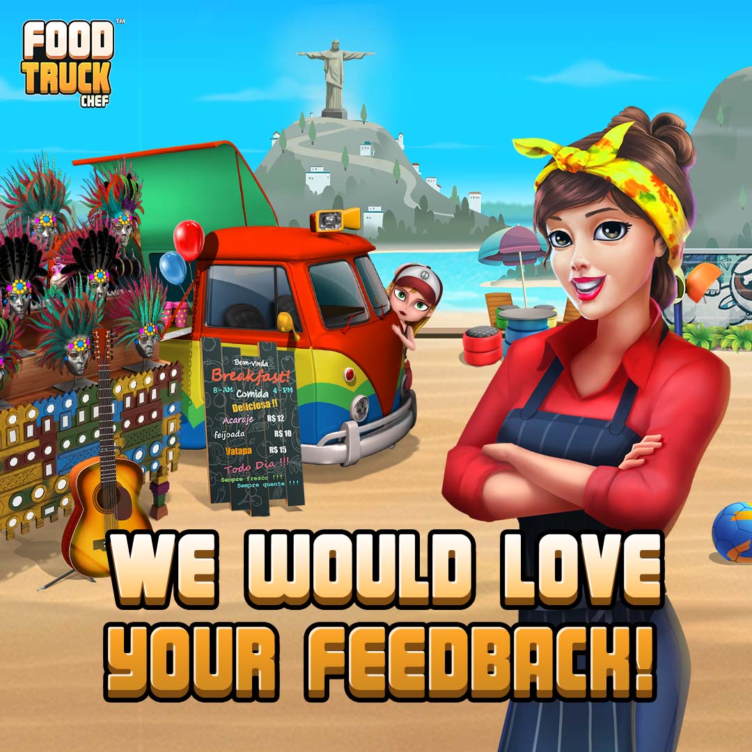 myfoodtruckchef's tweet photo. One of our #foodtruckchefs already congratulated us on the Brazil Street #menu and artworks. What do you all think about Brazil Street? Tell us so we can improve the #upcoming locations!👨🍳
SPEAK YOUR MIND.🗣️
#FoodTruckChef #Feedback #suggestion #restaurant #ImprovementCheck https://t.co/XxXupu2fVY