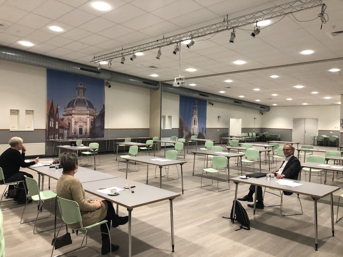 Bestuur PvdA Middelburg is er klaar voor🌹Ledenvergadering Covid-proof met oa vaststelling van de kandidatenlijst